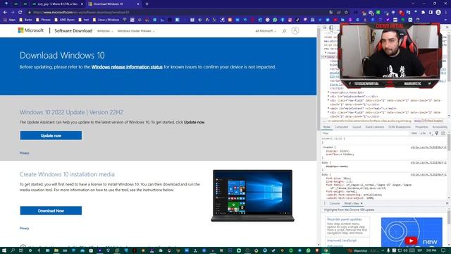 DESCARGAR WINDOWS 10 22H2 | SIN ACORTADORES смотреть онлайн