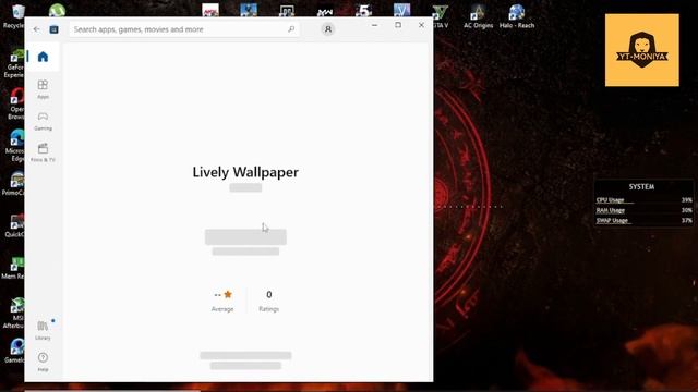 How To put Live Wallpaper on your computer [ LIVELY WALLPAPER ] смотреть онлайн
