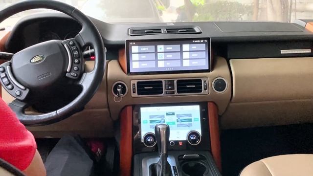 Android 12 Auto Audio for Land Rover Range Rover 2002-2012 Vogue L322 Car Intelligent Carplay смотреть онлайн