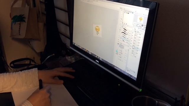 Speed Paint #10 - LINE Sticker Illustration - смотреть онлайн