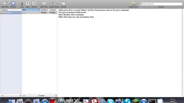 How to enable your trackpad right clicking Mac смотреть онлайн