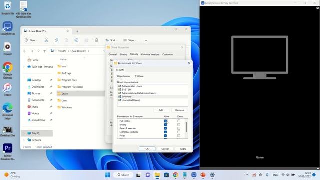 Chia sẻ file giữa máy tính Windows và iPhone thông qua mạng LAN không cần cài app смотреть онлайн