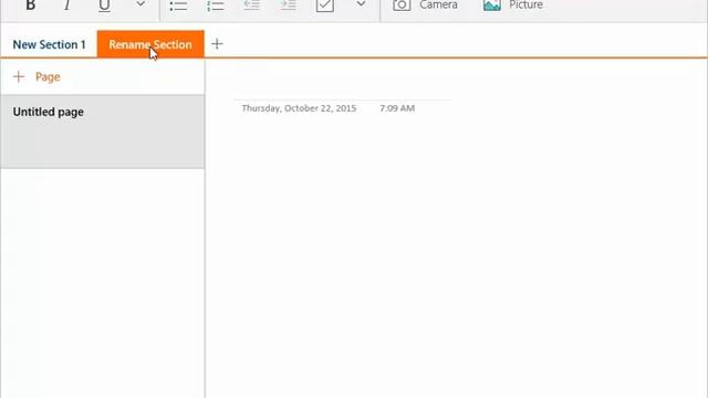 OneNote Universal App Windows 10 - Create and organize notebooks, sections and pages смотреть онлайн