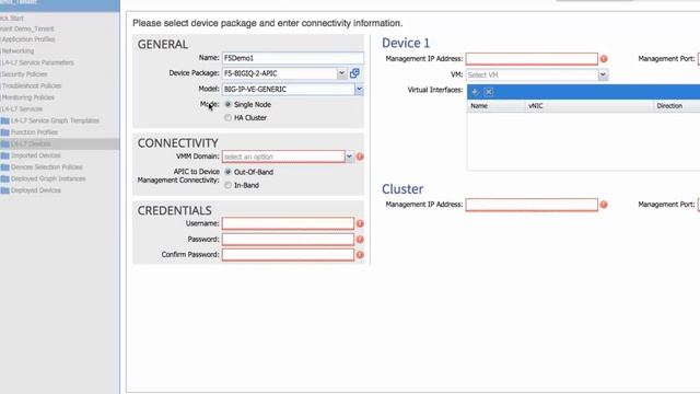 F5 APIC Integration Demo смотреть онлайн