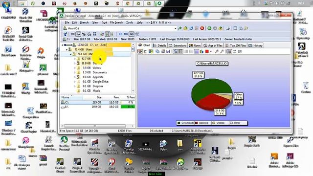 Liberare spazio dell'Hard-disk da file pesanti(metodo utile) смотреть онлайн
