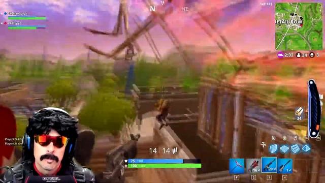 Dr Disrespect = BAD PLAYER смотреть онлайн