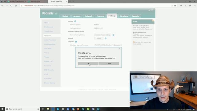 [How-To] Upgrade Firmware of Yealink T58A to Microsoft Teams смотреть онлайн