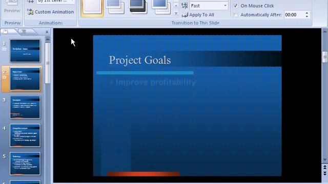 Microsoft Powerpoint 2007: Animation Effects смотреть онлайн