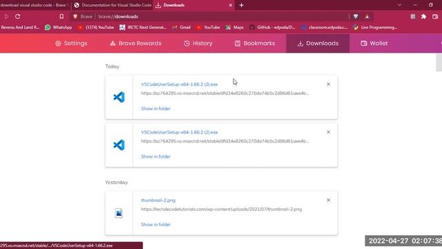 How to Install Visual Studio Code on Windows 10/11 | Linux | Mac | 2022 Updated Version Of VSC | смотреть онлайн