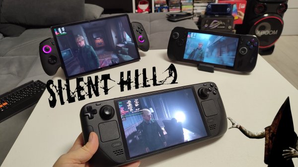 Прохожу Silent Hill 2 на Steam Deck OLED, Asus Rog Ally X, OnexPlayer x1 на Steam OS! Сколько FPS?ч1