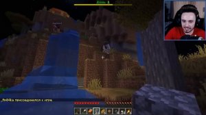 МОЯ ДЕВУШКА ВЫЖИЛА ПЕРВЫЙ ДЕНЬ В ХАРДКОР МАЙНКРАФТ!.mp4