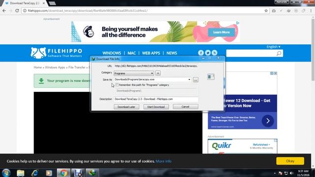 Tera Copy - Fast Copying Software | Review in (Hindi) смотреть онлайн