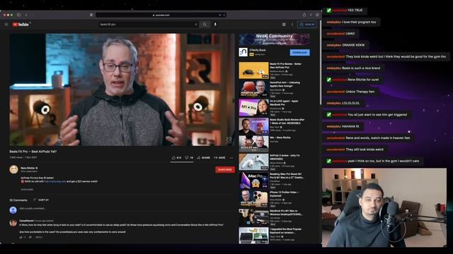Beats Fit Pro, Better Than AirPods 3? | Reacting ro Rene Ritchie | FIRST CLICKS смотреть онлайн