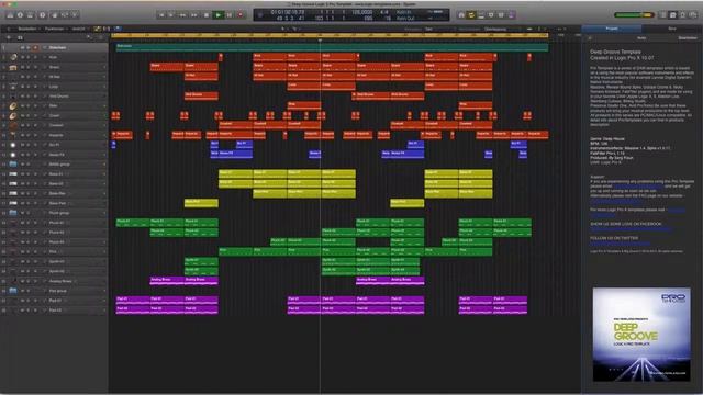 Deep Groove Logic X Pro Template смотреть онлайн