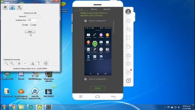 como usar mi telefono como webcam para cualquier aplicación "droidcam"(android) смотреть онлайн