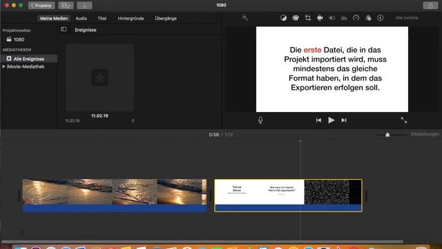 iMovie: So gelingt der Export in 1080p - Tutorial (german with english subtitel) 1080P grau? смотреть онлайн