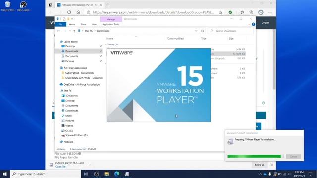 VMware Workstation Player Installation Tutorial смотреть онлайн