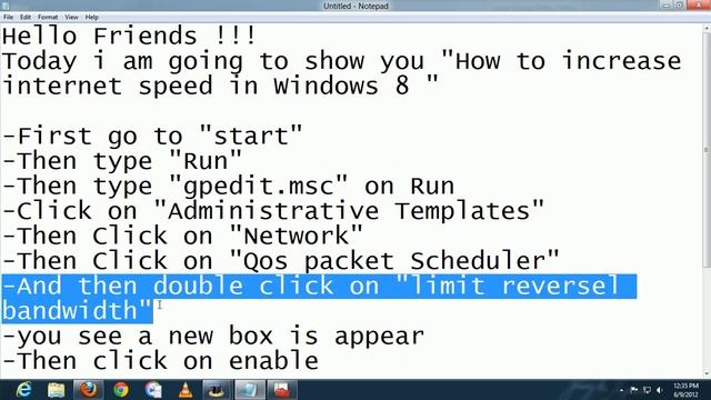 How to increase internet speed in Windows 8 смотреть онлайн
