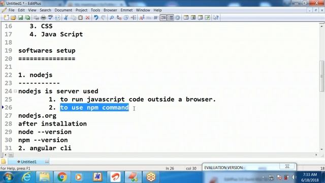 Tutorial-1 | Angular tutorial for Beginners | Installation |Lara Technology | смотреть онлайн