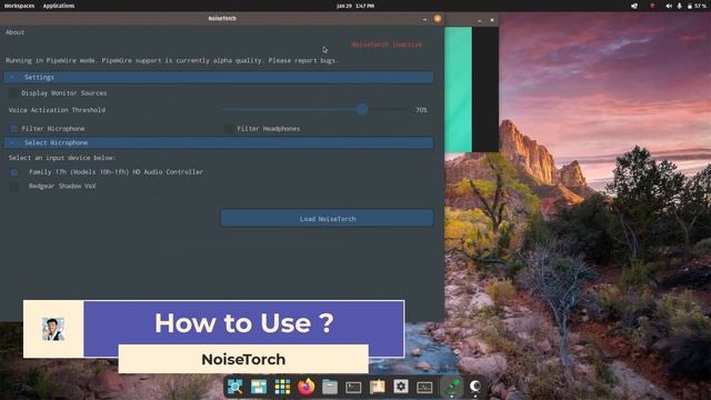 NoiseTorch | Real-Time Noise Cancellation | Game Streaming | Remove Noise From Recording смотреть онлайн
