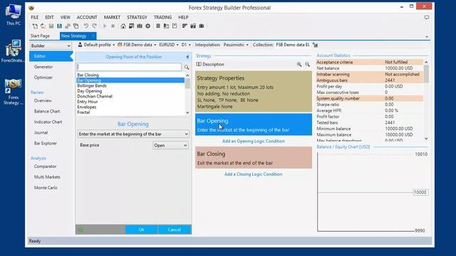 Installation of Forex Strategy Builder Professional and Conencting to MetaTrader 4 смотреть онлайн