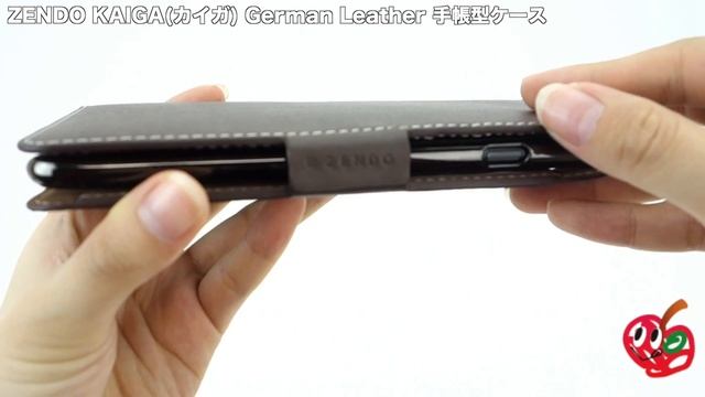 ZENDO KAIGA(カイガ) German Leather 手帳型ケース смотреть онлайн