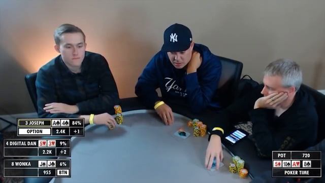 Poker Time: Wonka doubles up; Johnnie Vibes makes some moves смотреть онлайн