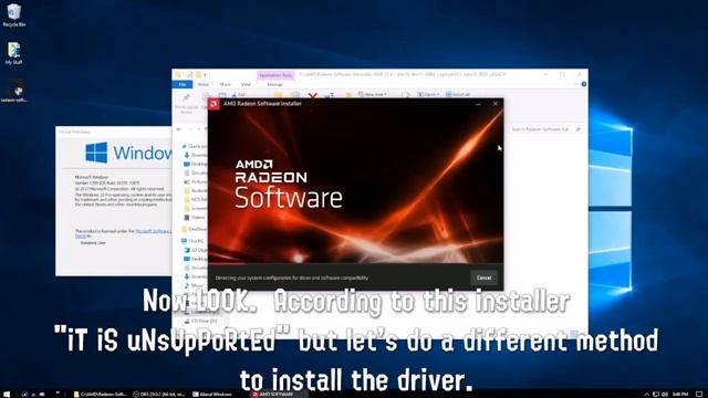 so this is how i used modern amd gpu drivers on windows 10 1709 смотреть онлайн