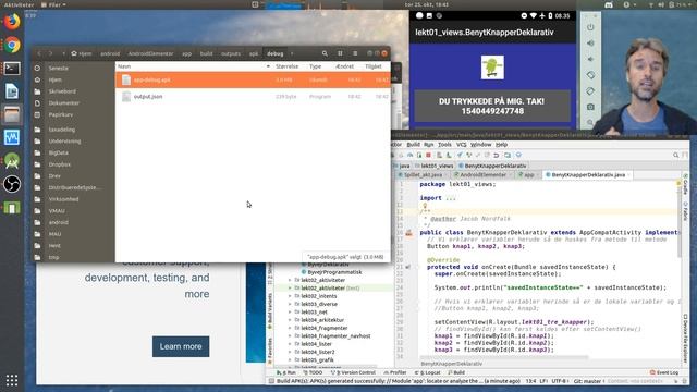 Vise din Android app frem - som video og i en webside смотреть онлайн