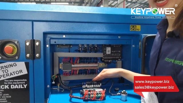 Keypower diesel generator set for rental fleet смотреть онлайн