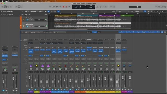 Logic Pro #28 - Sends & Time-Based Effects смотреть онлайн