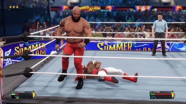 WWE 2K23 | Braun Strowman vs. Rey Mysterio смотреть онлайн