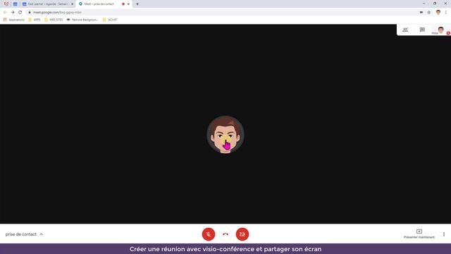 💥MEET 💥 Comment Créer une réunion avec une visio-conférence et partager son écran смотреть онлайн