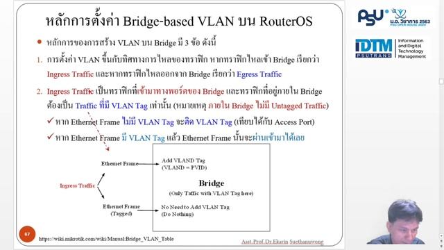 Bridge-based VLAN and Hardware Offloading (MikroTik) смотреть онлайн