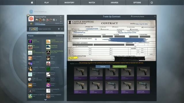 M4A1-S Knight Tradeup Contract! смотреть онлайн