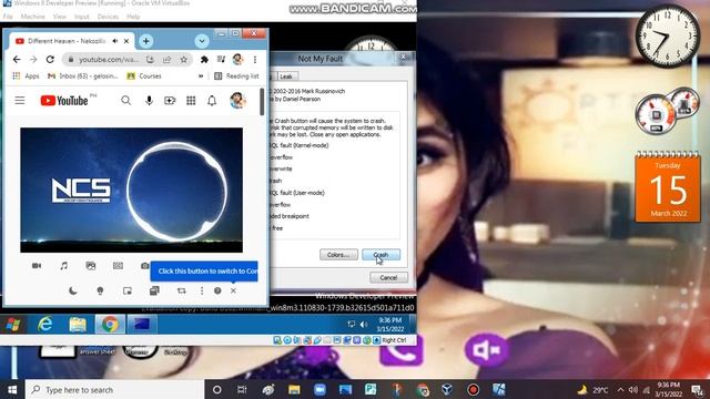 Windows 8 Developer Preview has BSOD VM смотреть онлайн