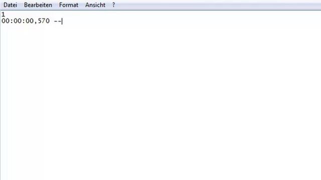 Windows Tutorial - How to make your own custom Subtitles using the Notepad ( german ) смотреть онлайн