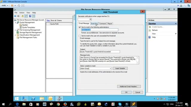 FSRM in Windows Server 2012 R2 (Part-1) - step by step [Urdu / Hindi] смотреть онлайн