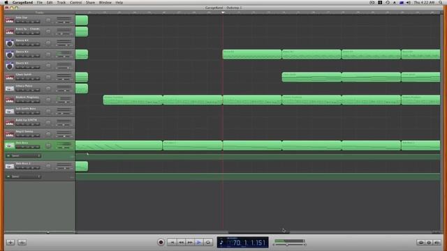 GarageBand: Dubstep "Electro City" смотреть онлайн