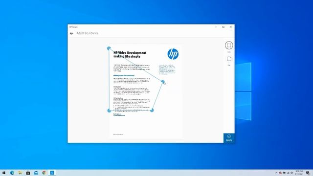 Cómo escanear documentos o fotos con su cámara web con HP Smart (Win 10/11) | HP Smart | HP Support смотреть онлайн