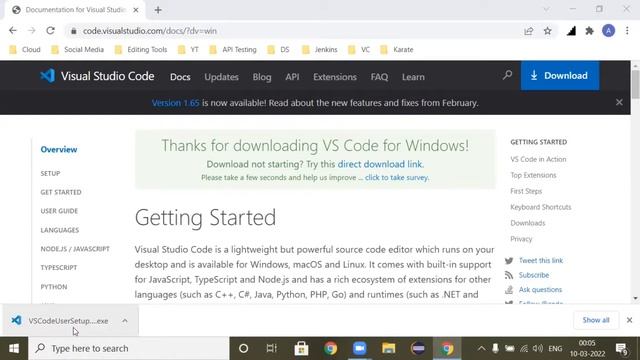 how to install vs code | Windows | English | 2 minutes смотреть онлайн