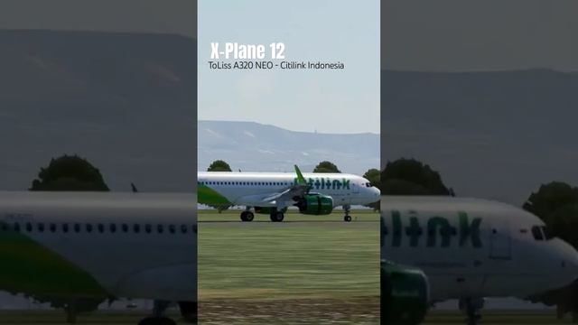 Citilink Indonesia Landing at Malang #xplane12 #toliss #a320neo #ivao смотреть онлайн