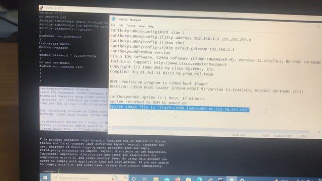 Cisco Catalyst 2960- Web Console not found and update IOS from TFTP Server смотреть онлайн