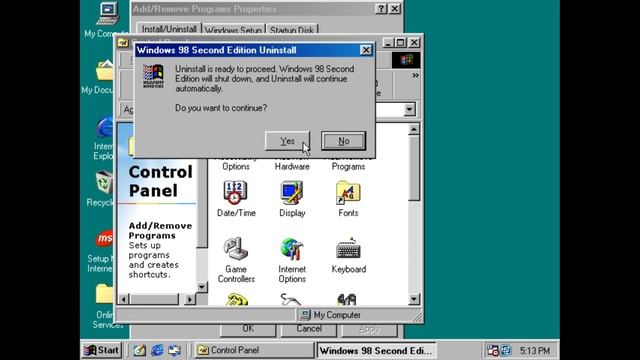 Downgrading Windows 98 to 95! смотреть онлайн