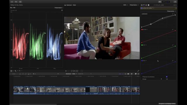 Final Cut Pro X, Étalonnage#3 : Courbe & Style смотреть онлайн