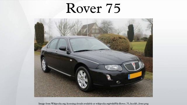 Rover 75 смотреть онлайн