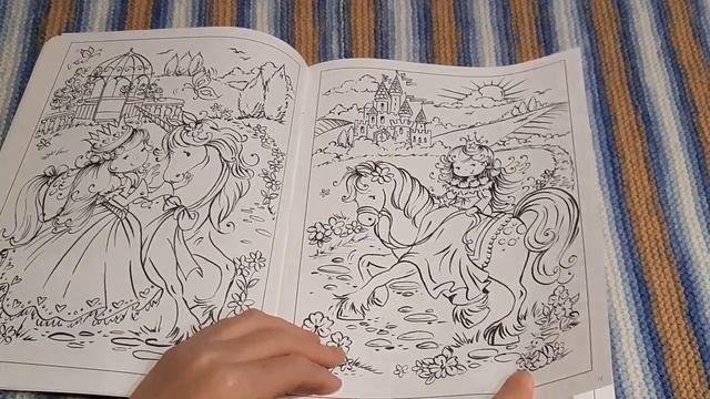 КРАСИВАЯ РАСКРАСКА С МИЛЫМИ ИЛЛЮСТРАЦИЯМИ/Pretty Princess