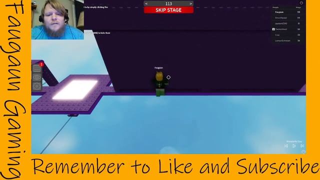 Levels 105-115 in Sky's Difficulty Chart Obby with Faugaun in Roblox. смотреть онлайн