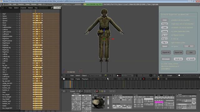 Blender exporting to DirectX .X tutorial смотреть онлайн