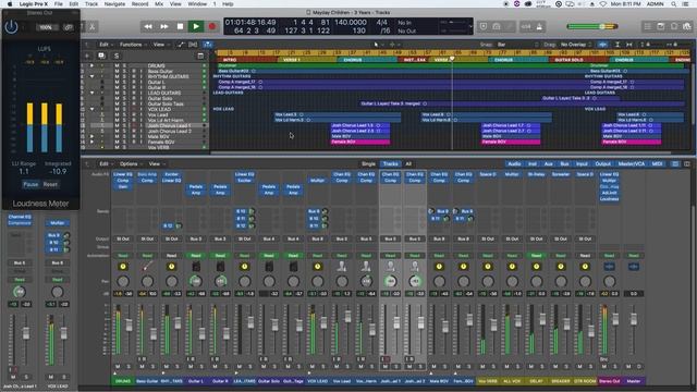3 YEARS - Mayday Children - LOGIC PRO X 101 Logic MIX смотреть онлайн